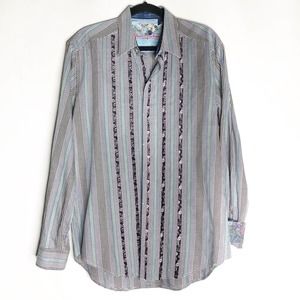 ROBERT GRAHAM Checked Button Down Shirt
